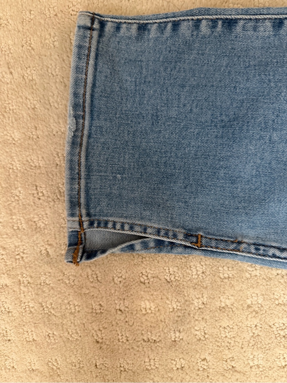 Madewell Light Blue Straight Leg Roadtripper Stovepipe Women's Jeans - Picture 2 of 5